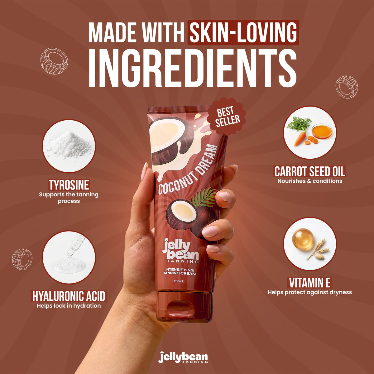 Intensifying Tanning Cream - Coconut