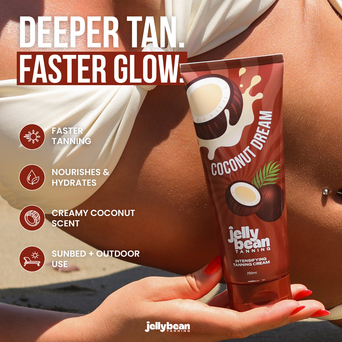 Intensifying Tanning Cream - Coconut