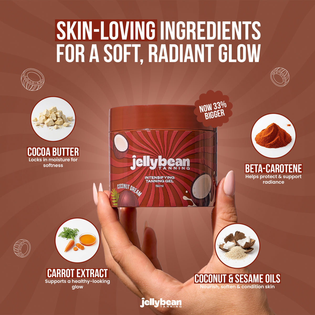 Intensifying Tanning Gel - Coconut