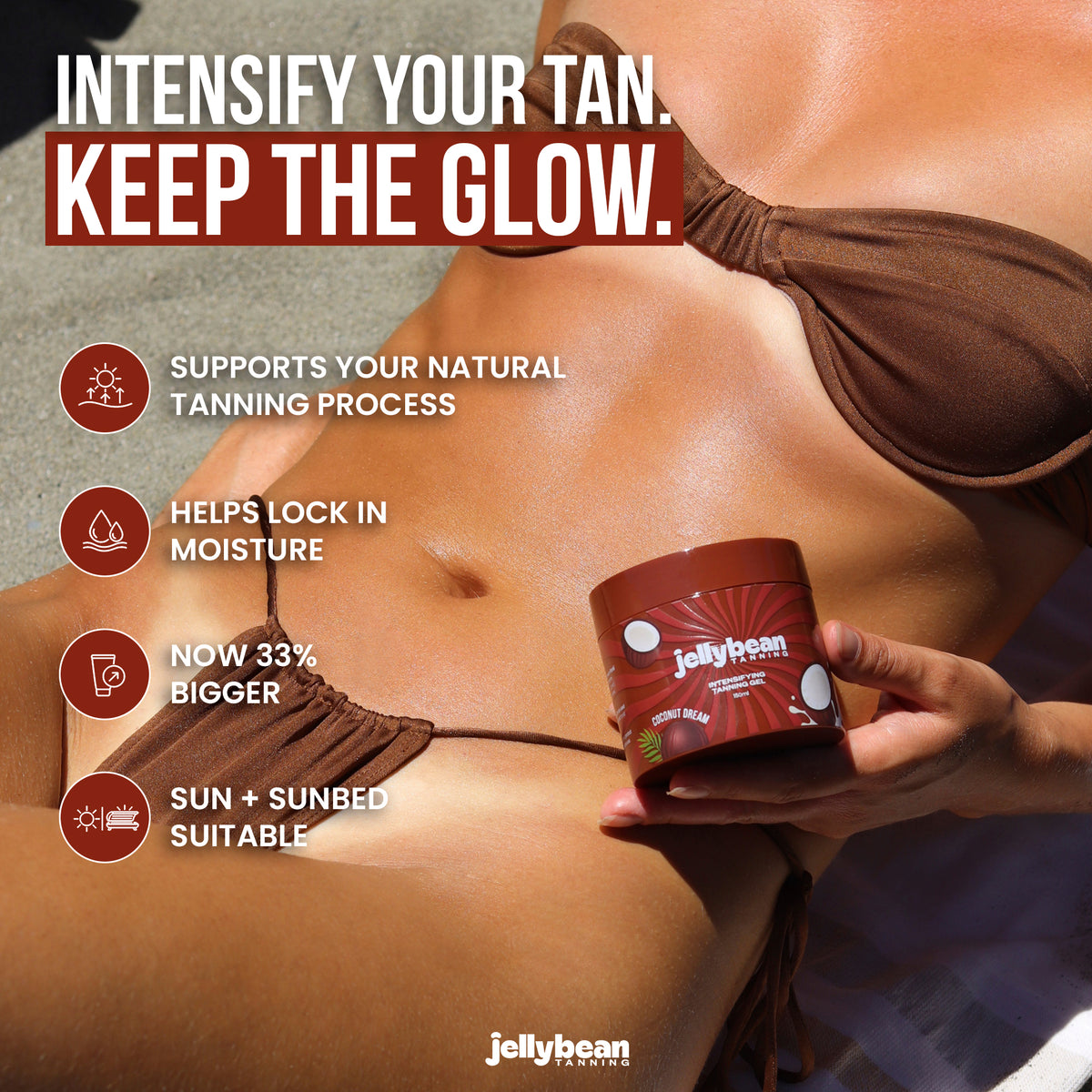 Intensifying Tanning Gel - Coconut