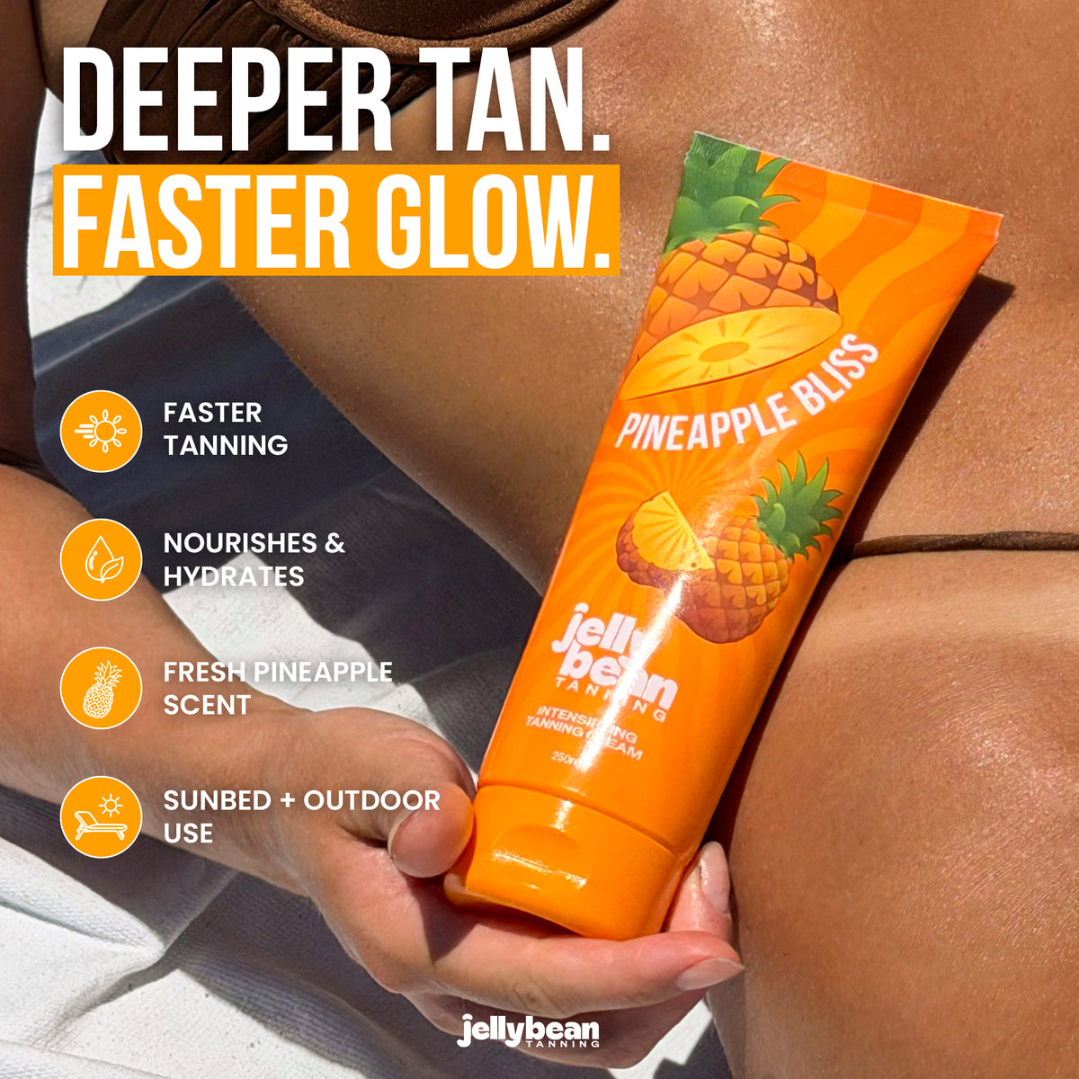 Intensifying Tanning Cream - Pineapple