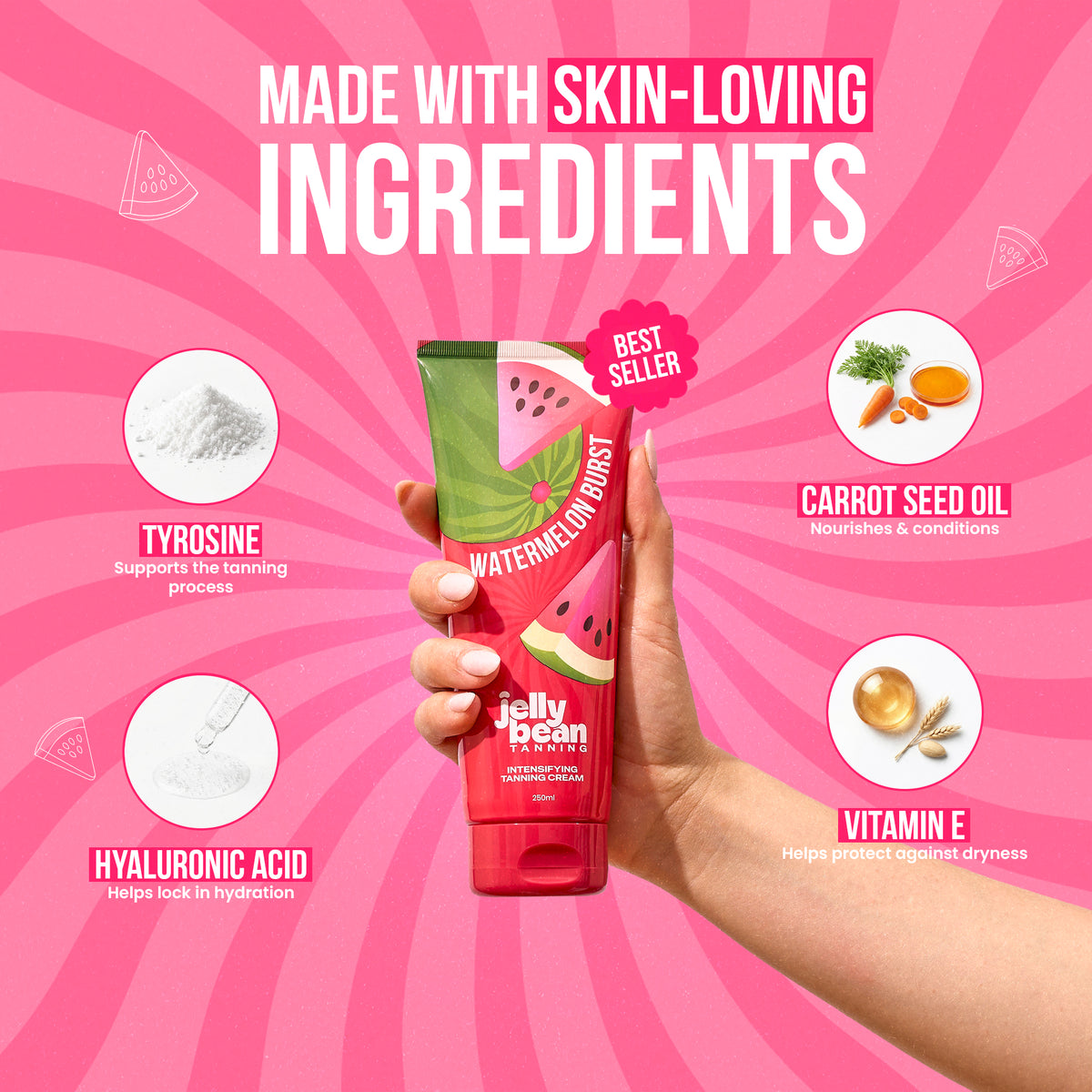 Intensifying Tanning Cream - Watermelon