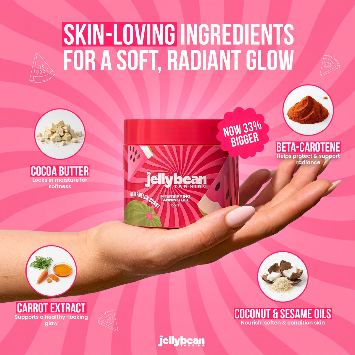 Intensifying Tanning Gel - Watermelon