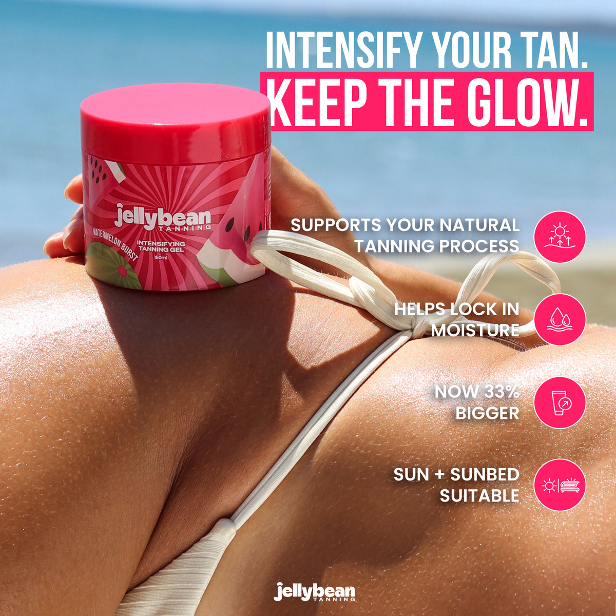 Intensifying Tanning Gel - Watermelon
