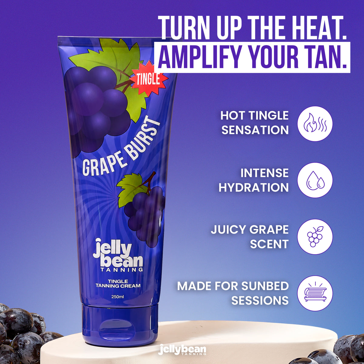 Tingle Tanning Cream - Grape